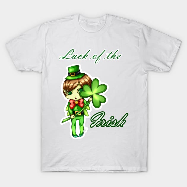 Leppy Luck of the Irish T-Shirt by LinYue